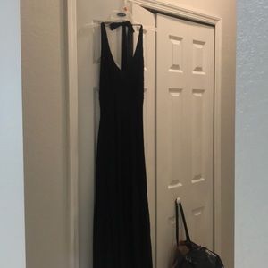 Black evening gown